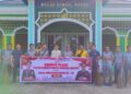 Sampena HUT Bhayangkara Ke 78 Polsek Cerenti Adakan Bakti Religi Di Masjid Asmaul Husna