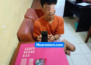 Seorang Pemuda Diduga Pengedar Shabu Disikat Tim Unit Reskrim Polsek Siak Hulu