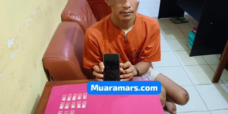 Seorang Pemuda Diduga Pengedar Shabu Disikat Tim Unit Reskrim Polsek Siak Hulu