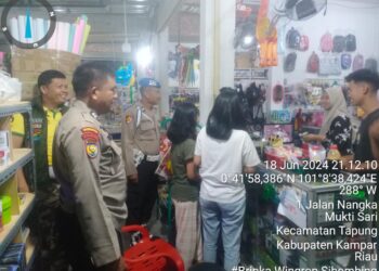 Antisipasi 3C, Polsek Tapung Gencar Laksanakan Patroli Dialogis