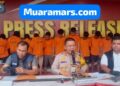 14 Remaja Katagori Begal Duta Mas Siak Hulu” Di Tangkap Polisi di Pekanbaru 2 Orang Masih DPO