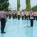 Polres Kampar Gelar Upacara Ziarah dan Tabur Bunga Dalam Rangka Hari Bhayangkara Ke-78