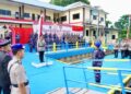 Polda Riau Gelar Upacara Tabur Bunga di Sungai Siak, Jelang Peringatan Hari Bhayangkara Ke-78