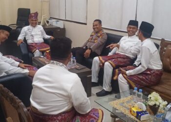 Kapolres Kuansing Hadiri Peluncuran Maskot dan Jingle Pemilihan Bupati dan Wakil Bupati Kabupaten Kuansing Tahun 2024