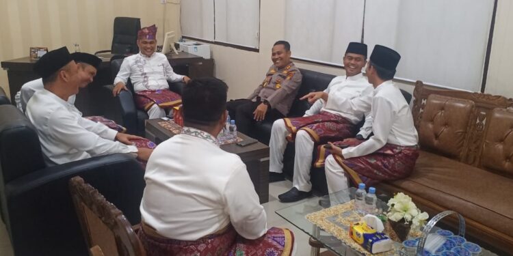 Kapolres Kuansing Hadiri Peluncuran Maskot dan Jingle Pemilihan Bupati dan Wakil Bupati Kabupaten Kuansing Tahun 2024