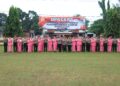 Kapolres Kampar Pimpin Upacara Kenaikan Pangkat Personil Periode 1 Juli 2024