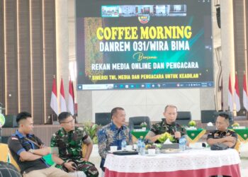 Korem 031/WIB Bersinergis Bersama Media Online dan Pengacara Basmi Mapia Tanah