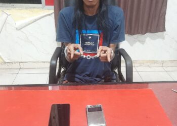 Tim Mata Elang Sat Res Narkoba Polres Kuansing Tangkap Dua Pengedar Shabu di Kuansing