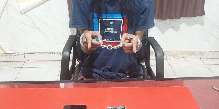 Tim Mata Elang Sat Res Narkoba Polres Kuansing Tangkap Dua Pengedar Shabu di Kuansing
