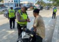 Satlantas Polres Cilegon laksanakan Ops Patuh maung 2024 di simpang PCI Kota Cilegon