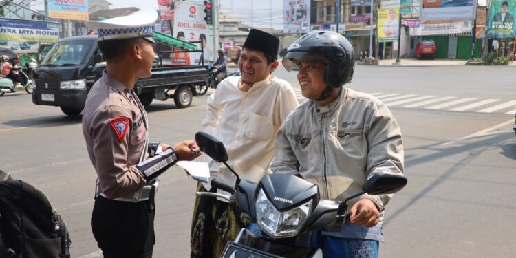 Hari ke 6 Ops Patuh Maung 2024, Ditlantas Polda Banten Lakukan Teguran dan Himbauan