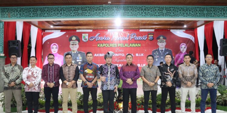 Pisah Sambut Polres Pelalawan dari AKBP Suwinto di Gantikan AKBP Aprizal Asri