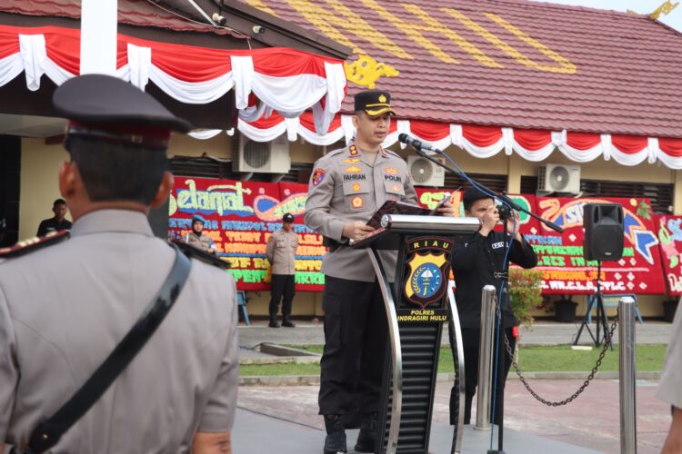 Waka Polres dan Dua Kasat Polres Inhu Dimutasi, Ini Penggantinya