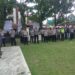 Polres Kuansing Gelar Apel Pengamanan Festival Pacu Jalur Tradisional 2024 di Kecamatan Benai