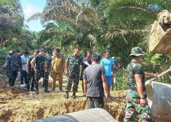 Danrem 031/WB Cek Kesiapan Pembukaan TMMD Ke 121 Di Wilayah Kodim 0313/KPR