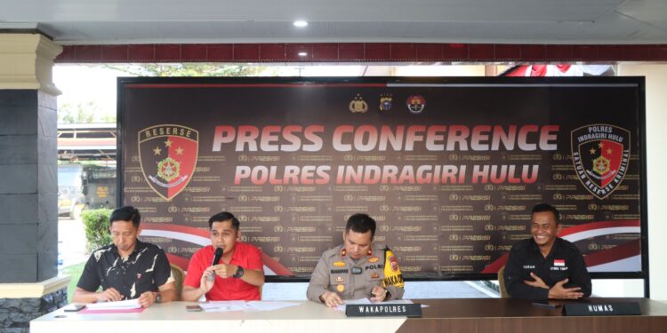 Dalam Sepekan, Polres Inhu Ungkap 14 Kasus Narkoba dan 1 Kasus Percobaan Pembunuhan