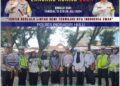 Polres Inhu Sosialisasi Ops Patuh LK 2024 Lewat Radio dan Pasang Baliho, Spanduk serta Bagikan Stiker