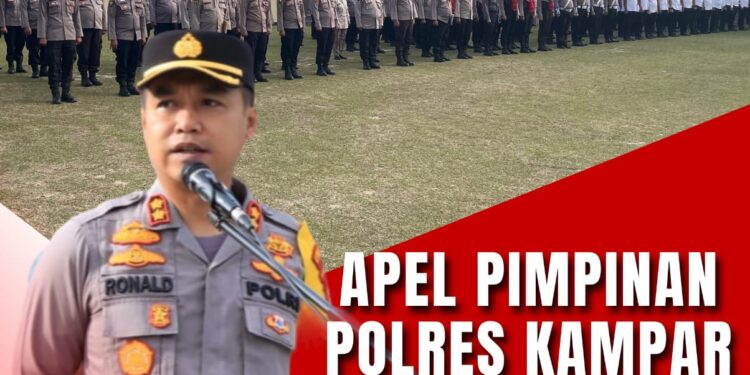 Apel Jam Pimpinan, Kapolres Sampaikan Beberapa Poin Penekanan