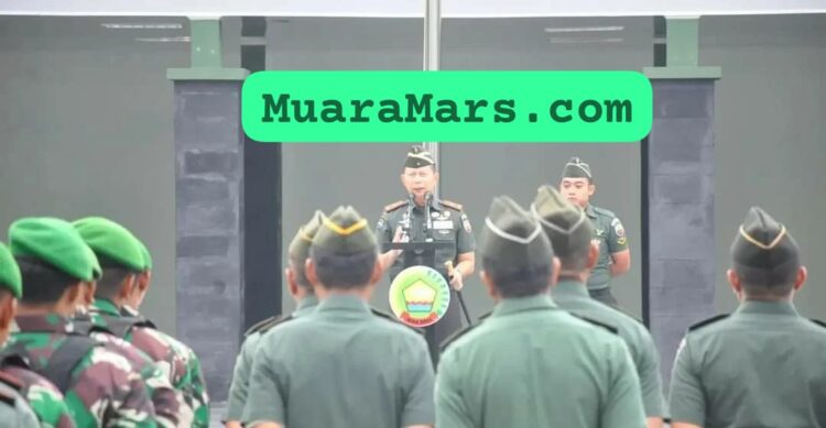 Danrem 031/Wira Bima Tatap Muka Bersama Prajurit dan PNS Jajaran