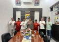 Ciptakan Pemilu kada 2024 yang aman dan Kondusif, Kapolres Pelalawan laksanakan silaturahmi bersama Bawaslu Kabupaten Pelalawan