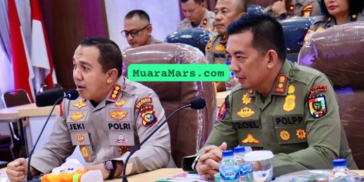 Kapolresta Pekanbaru Pimpin Rapat Koordinasi Lintas Sektoral Lancang Kuning 2024