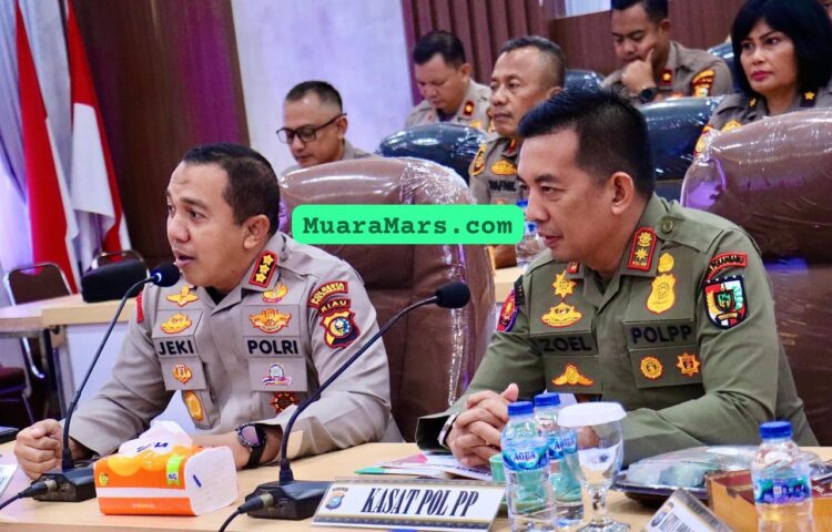 Kapolresta Pekanbaru Pimpin Rapat Koordinasi Lintas Sektoral Lancang Kuning 2024