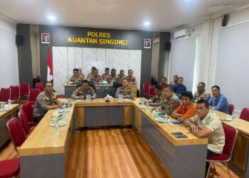 Polres Kuansing Laksanakan Rencana Kesiapan Pilkada Serentak 2024 di Kabupaten Kuansing