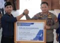 Kapolres Siak AKBP Asep Sujarwadi Dinobatkan Sebagai Tokoh Penggiat Anti Narkoba