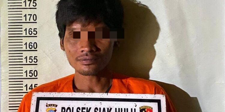 Bongkar Rumah Warga, Pelaku Diseret ke Polsek Siak Hulu