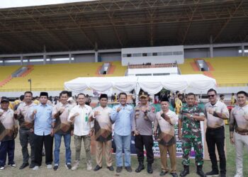 Kapolres Kuansing Hadiri Pembukaan Kejuaraan Kabupaten Olahraga Tradisional KORMI Tahun 2024