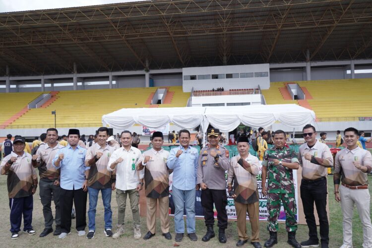 Kapolres Kuansing Hadiri Pembukaan Kejuaraan Kabupaten Olahraga Tradisional KORMI Tahun 2024