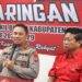 Silaturahmi Kapolres Pelalawan kepada Pengurus DPC Partai PDI-P Kabupaten Pelalawan dalam Rangka Cooling System Pilkada serentak tahun 2024