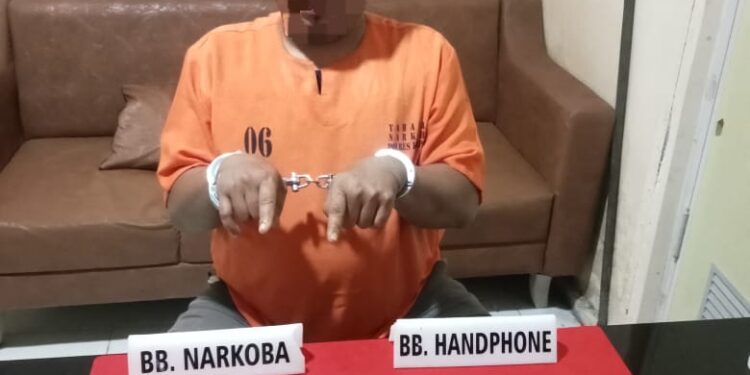 Warga Desa Koto Perambahan Ditangkap, 19 Paket Sabu-sabu Ikut Diamankan