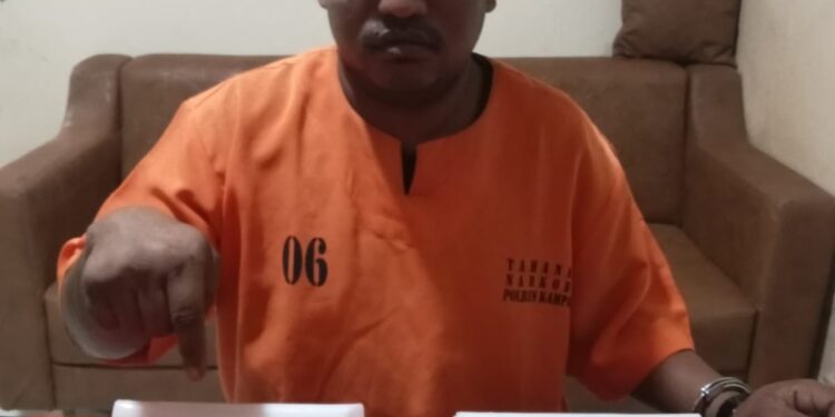 Simpan Narkoba di Bungkus Rokok, Warga Kabun Diringkus Satnarkoba Polres Kampar