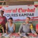 Jumat Curhat, Sat Binmas Polres Kampar Silaturahmi dan Dengarkan Keluhan Warga Siabu