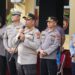 Kapolres Kuansing Pimpin Pelepasan Safety Riding Kampanye Keselamatan Merah Putih 2024