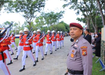 Cerita Inspiratif Brigadir Polisi Kepala Hermansyah, Belasan Tahun Jadi Pelatih Paskibraka Kab. Kampar