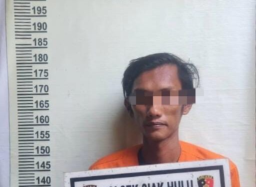 Polsek Siak Hulu Tangkap Pelaku KDRT