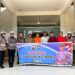 Sat Lantas Polres Kuansing Gelar Program Minggu Kasih Jalin Silaturahmi di Gereja GPIB Efrata