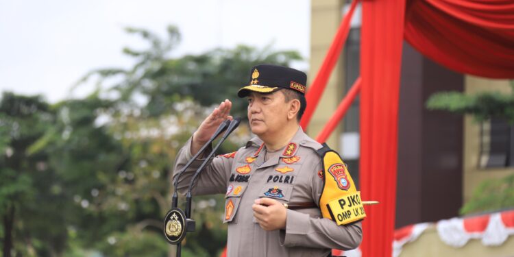 Polda Riau Apel Gelar Pasukan Operasi Mantap Praja Lancang Kuning 2024