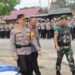 Pam Pendaftaran Cabup dan Cawabup Berjalan Aman, Diakhiri Dengan Apel Konsolidasi