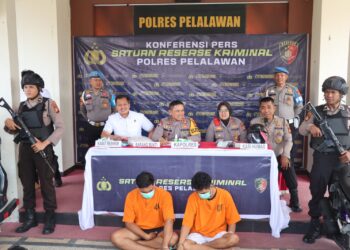 Apresiasi kepada Kapolres Pelalawan berhasil Ungkap Kasus Pembakaran Mobil dan mengamankan Dua orang tersangka