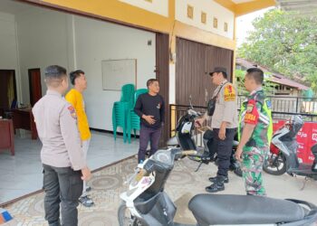 Wujudkan Pilkada Damai dan Kondusif, Polsek Cerenti Gencar Patroli Dialogis Sinergitas TNI-Polri