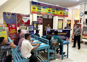 Satlantas Polres Kampar Minta Dukungan Masyarakat Untuk Mensukseskan Pilkada 2024
