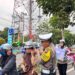 Kasat Lantas Turun Langsung Sosialisasi Pilkada Damai