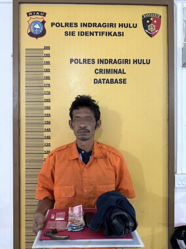 Polres Inhu Kembali Ringkus Tersangka Narkoba