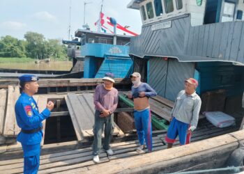 Bersama Desa Kota Bangun, Polri dan TNI Bersinergi Sampaikan Himbauan Cooling System