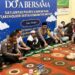 Kasat Lantas Polres Kampar AKP Vino Lestari, SIK dan Jajara Pandu Do’a Bersama Menghadapi Pilkada 2024n
