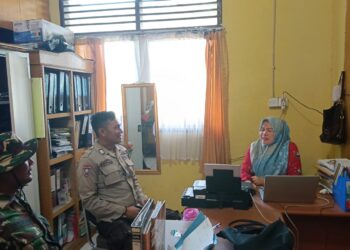 Polsek Singingi Hilir Koordinasi dengan PPK Singingi Hilir dalam Rangka Cooling System Pilkada 2024