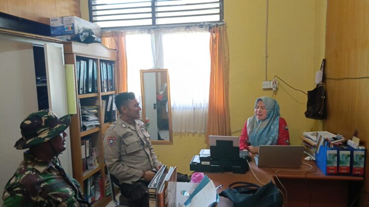 Polsek Singingi Hilir Koordinasi dengan PPK Singingi Hilir dalam Rangka Cooling System Pilkada 2024